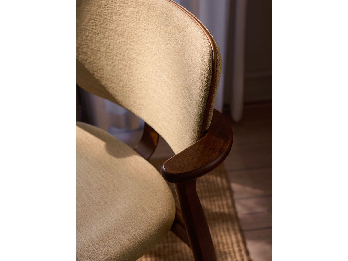 Artek DOMUS CHAIR / アルテック ドムス チェア（背座布張り × カラーパイピング） （チェア・椅子 > ダイニングチェア） 12