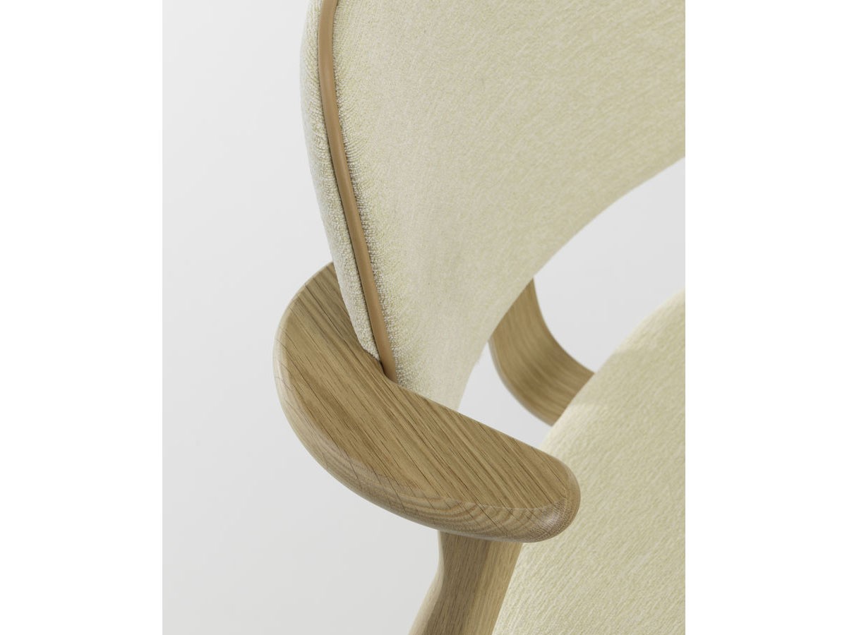 Artek DOMUS CHAIR / アルテック ドムス チェア（背座布張り × カラーパイピング） （チェア・椅子 > ダイニングチェア） 26