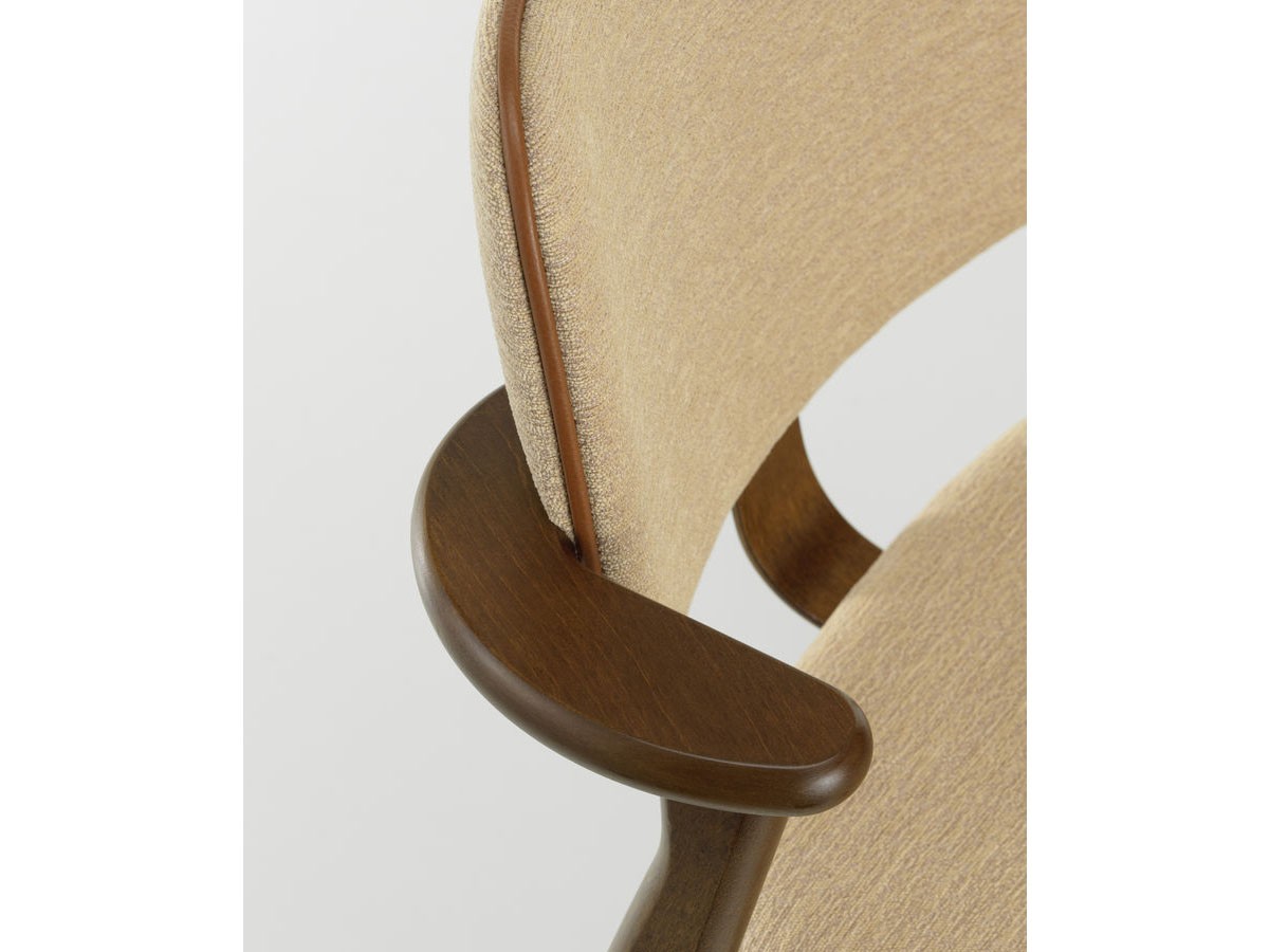Artek DOMUS CHAIR / アルテック ドムス チェア（背座布張り × カラーパイピング） （チェア・椅子 > ダイニングチェア） 24
