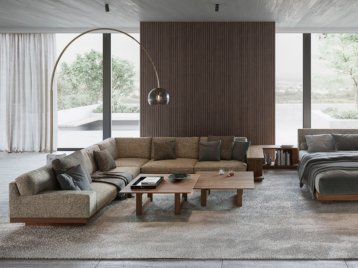 MASTERWAL DANISH SOFA / マスターウォール デニッシュ ソファ 2シーター160 （ソファ > 二人掛けソファ） 6