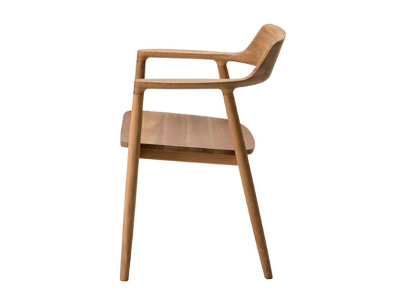 HIROSHIMA Arm Chair / ヒロシマ アームチェア 板座（オーク） （チェア・椅子 > ダイニングチェア） 5