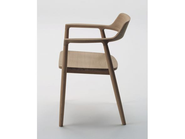 HIROSHIMA Arm Chair / ヒロシマ アームチェア 板座（オーク） （チェア・椅子 > ダイニングチェア） 6