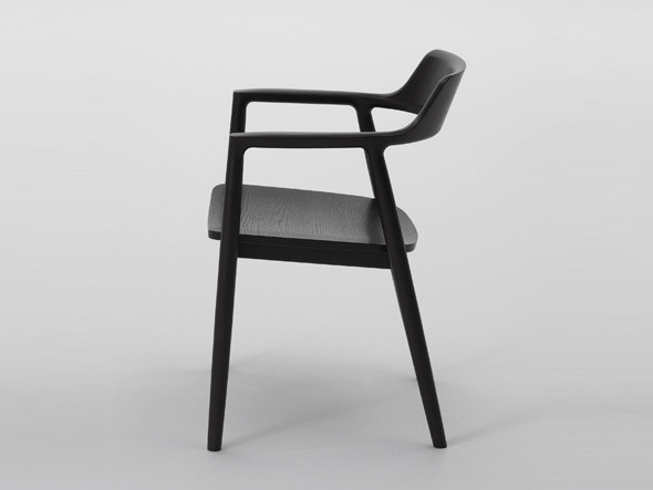 HIROSHIMA Arm Chair / ヒロシマ アームチェア 板座（オーク） （チェア・椅子 > ダイニングチェア） 11