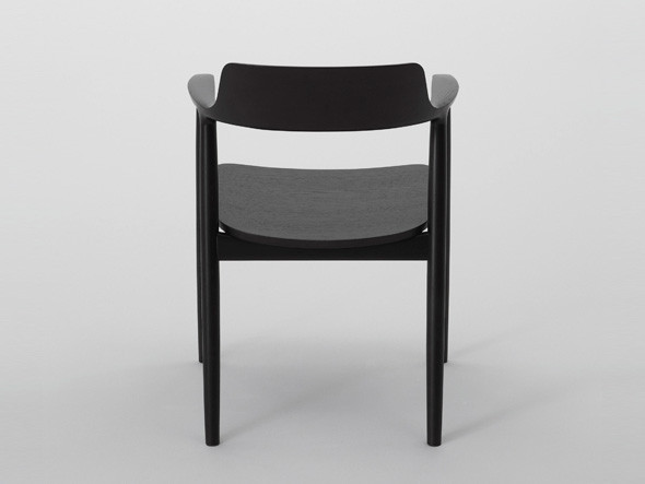 HIROSHIMA Arm Chair / ヒロシマ アームチェア 板座（オーク） （チェア・椅子 > ダイニングチェア） 12