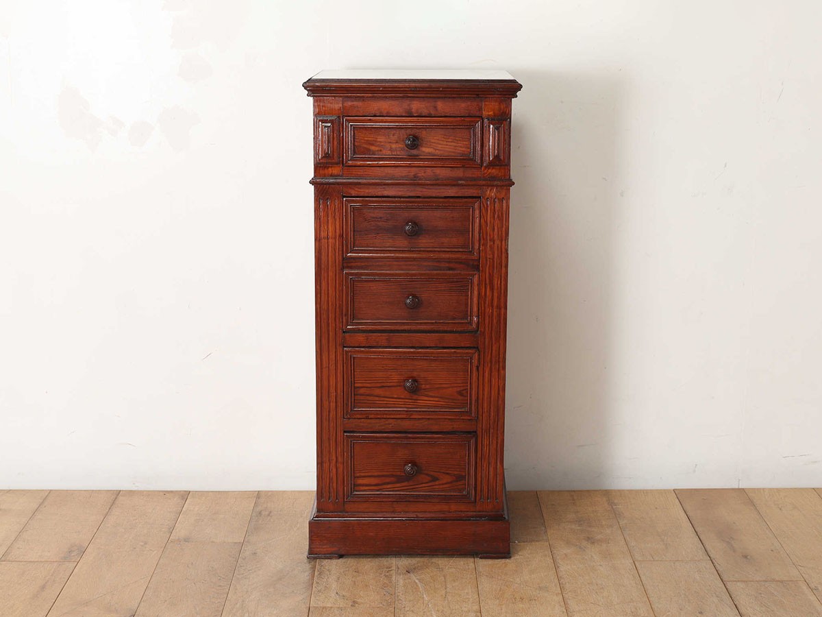 Lloyd's Antiques Real Antique
Marble Top Chest Of Drawers / ロイズ・アンティークス ベルギーアンティーク家具
マーブルトップチェスト （収納家具 > チェスト・箪笥） 4