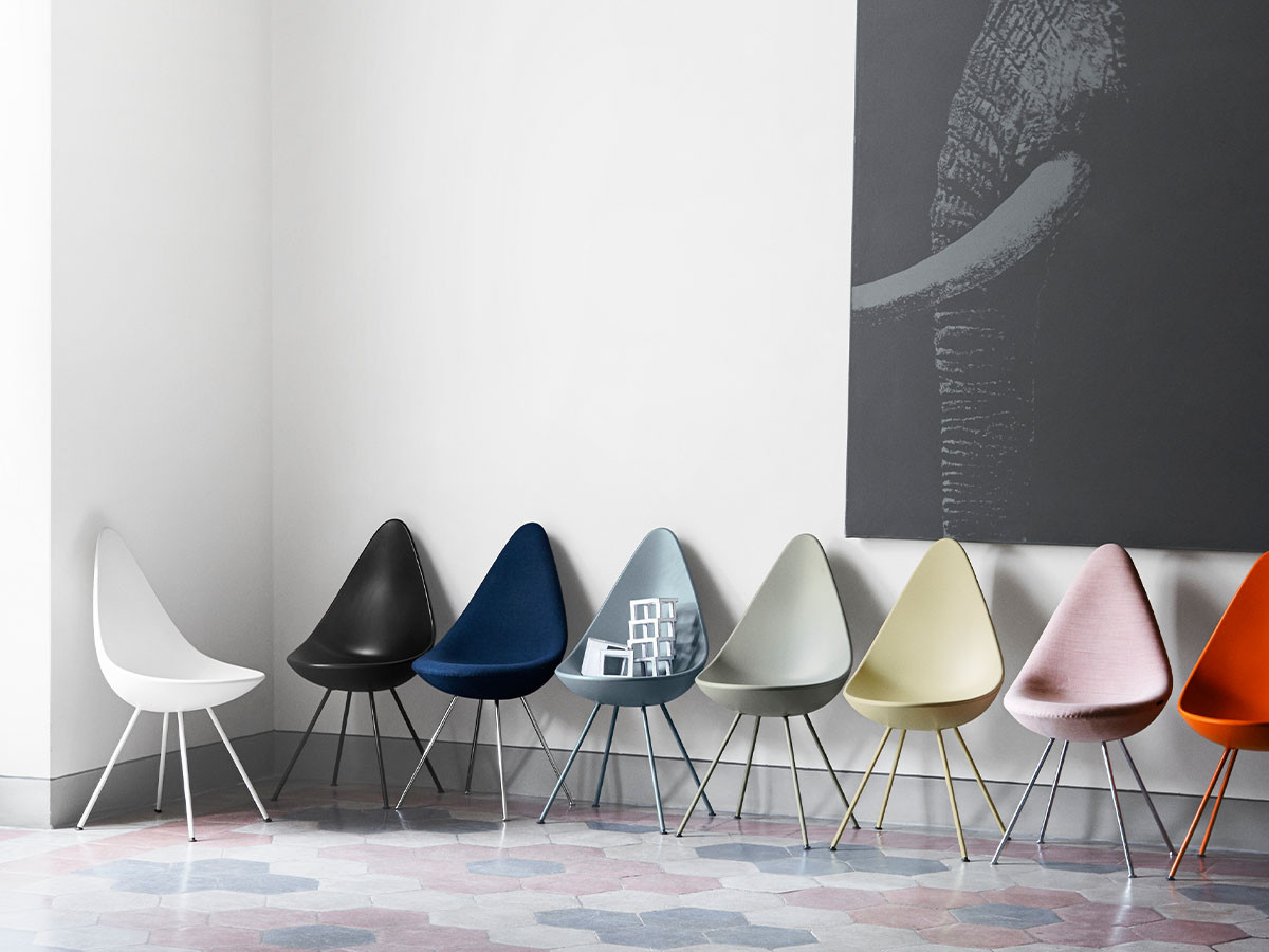 FRITZ HANSEN DROP / フリッツ・ハンセン ドロップ プラスチックチェア