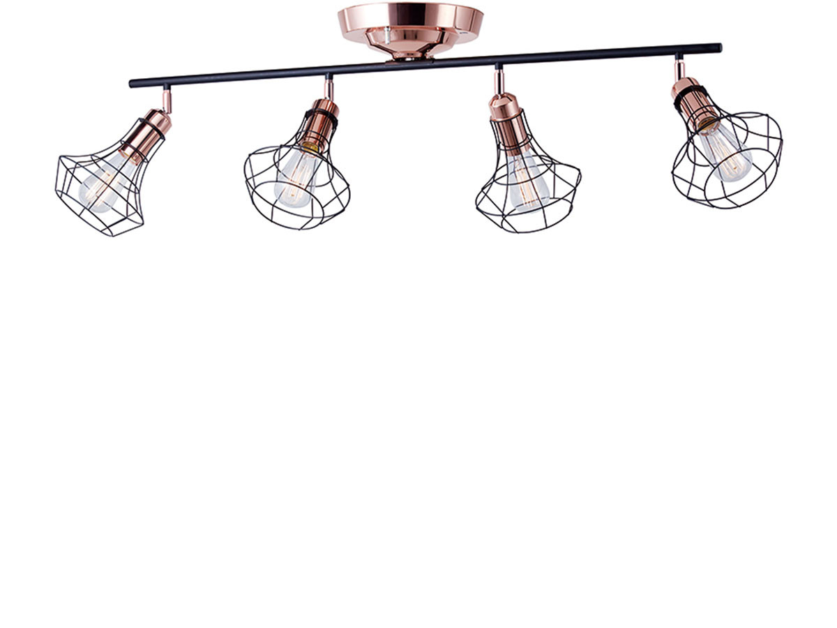 Remote Ceiling Lamp / 4灯リモートシーリングランプ #35480 （ライト・照明 > シーリングライト） 1