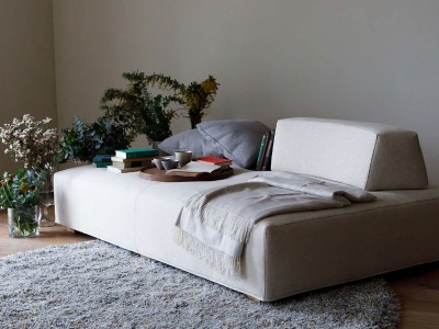設置取付無料✨ヒラシマ ソリドデイベッドベース ソファ ソファベット ホワイト HIRASHIMA SOLIDO Daybed Base / ヒラシマ ソリド デイベッド ベース
