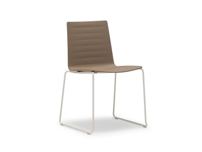 Andreu World Flex High Back Chair Fully Upholstered Shell