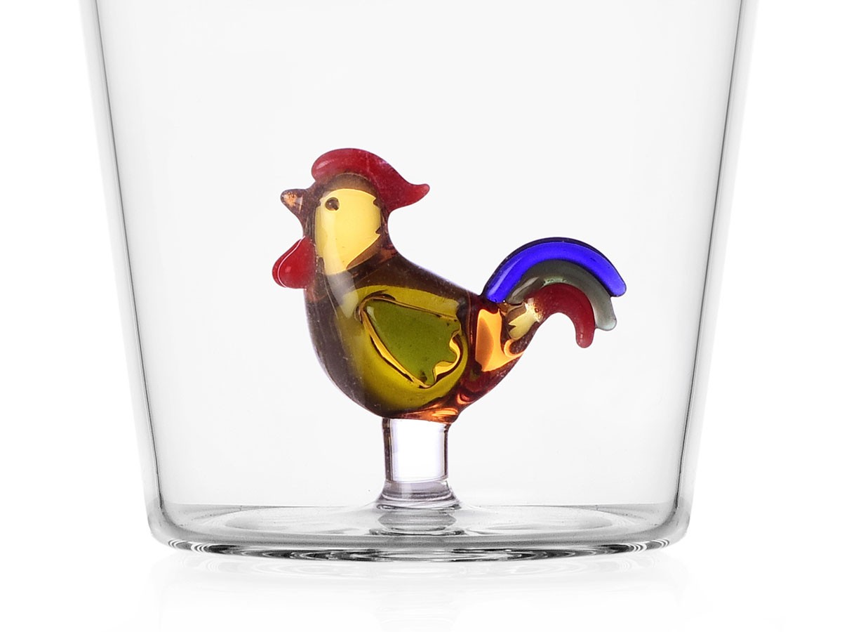 ICHENDORF MILANO Animal Farm Tumbler 
Rooster / イッケンドルフ・ミラノ アニマルファーム タンブラー 
ニワトリ 350ml （食器・テーブルウェア > タンブラー・グラス） 5