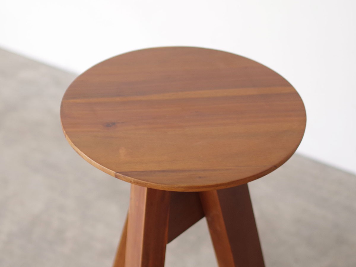 LIFE FURNITURE AW ACASIA STOOL / ライフファニチャー AW アカシア スツール （チェア・椅子 > スツール） 5