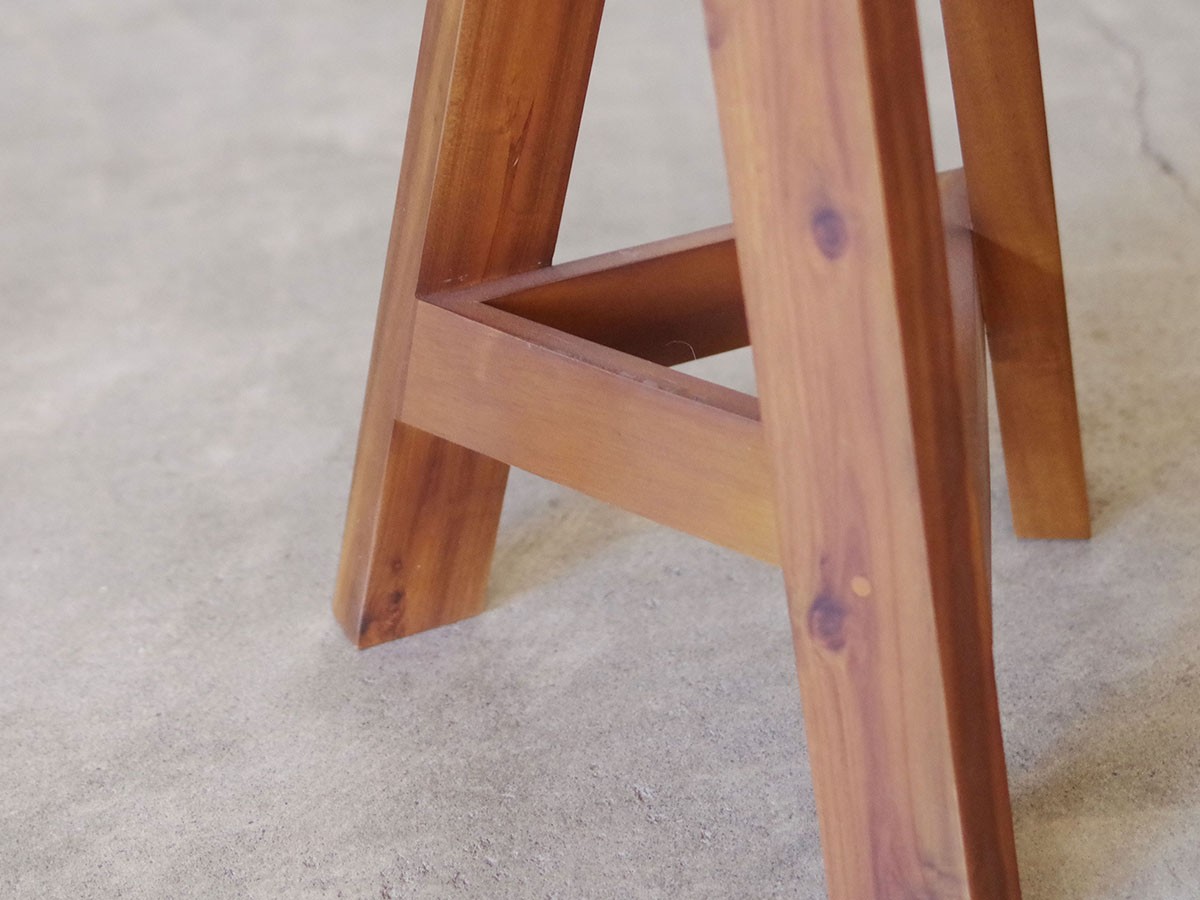 LIFE FURNITURE AW ACASIA HIGH STOOL / ライフファニチャー AW アカシア ハイスツール （チェア・椅子 > カウンターチェア・バーチェア） 7