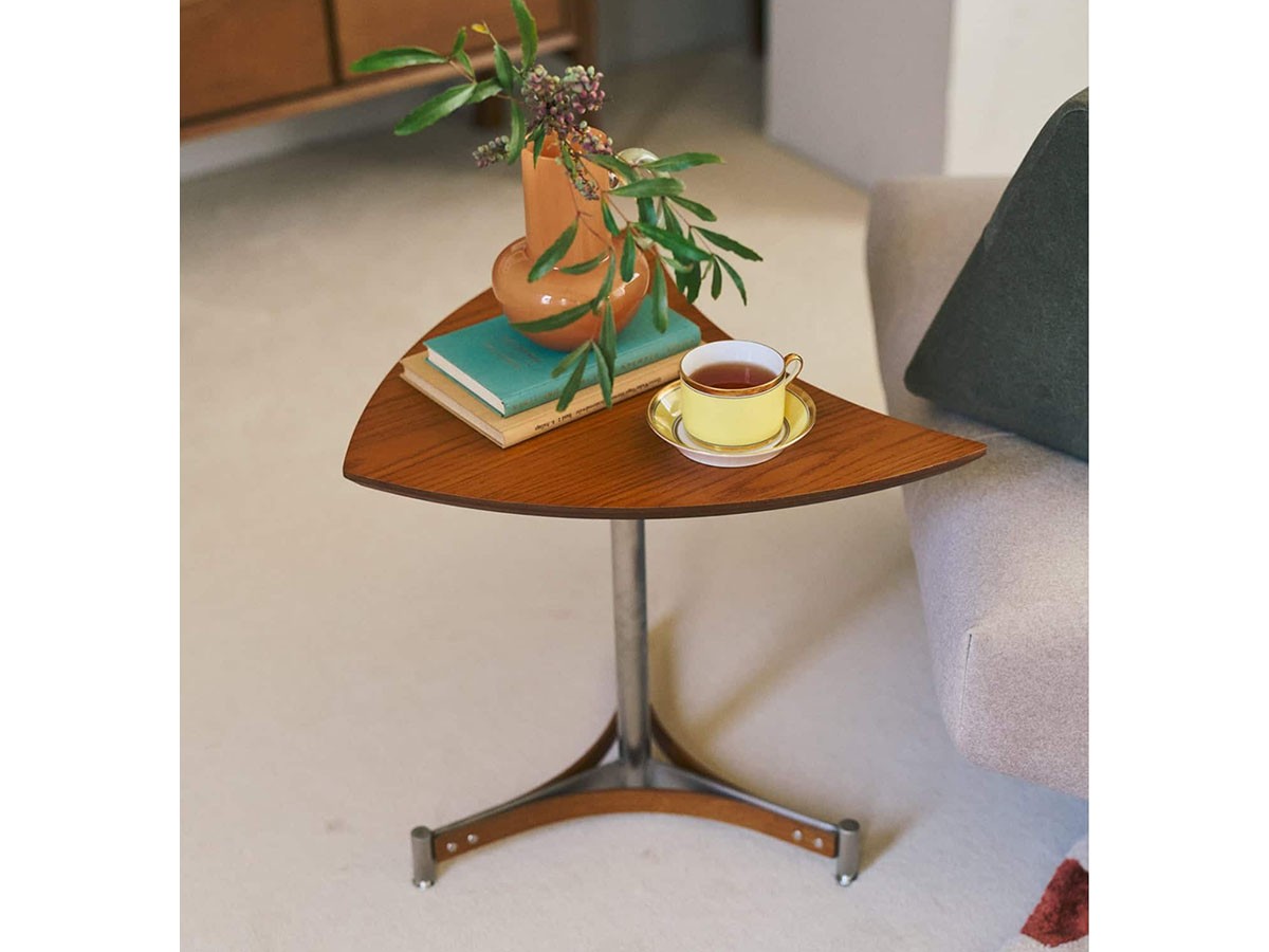 JOURNAL STANDARD FURNITURE ROSCO LEAF TABLE / ジャーナルスタンダードファニチャー ロスコ リーフテーブル 木天板 （テーブル > サイドテーブル） 2