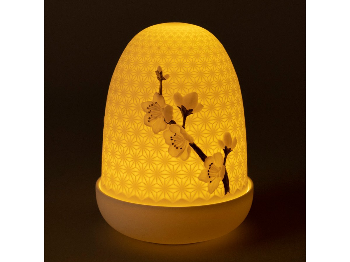 LLADRO Dome Lamp / リヤドロ ドームランプ 桜 - インテリア・家具通販