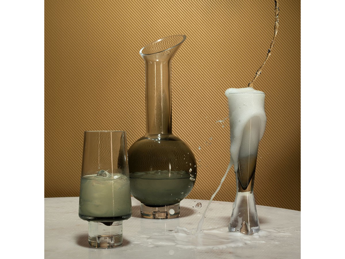 Tom Dixon. Tank Champagne Glass 2P Black / トム・ディクソン タンク 
シャンパングラス 2脚セット（ブラック） （食器・テーブルウェア > ワイングラス・シャンパングラス） 8