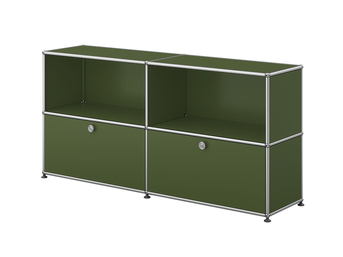 USM USM Haller
Sideboard / ユーエスエム USMハラー サイドボード
W / D / H：1523 / 373 / 740mm
ドロップダウンドア × 2 （収納家具 > サイドボード・リビングボード） 16