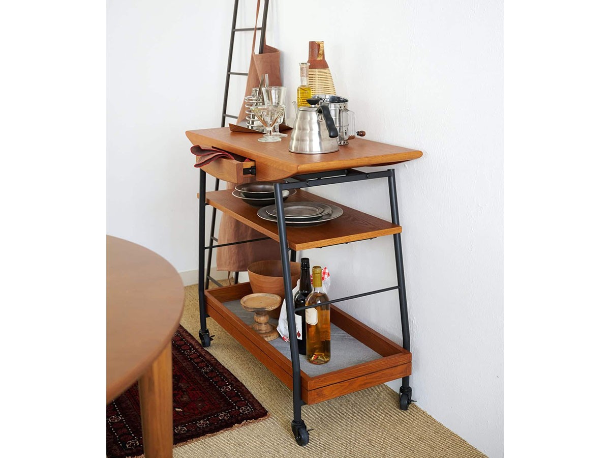 JOURNAL STANDARD FURNITURE BRITZ WAGON / ジャーナルスタンダードファニチャー ブリッツ ワゴン （収納家具 > ワゴン） 4