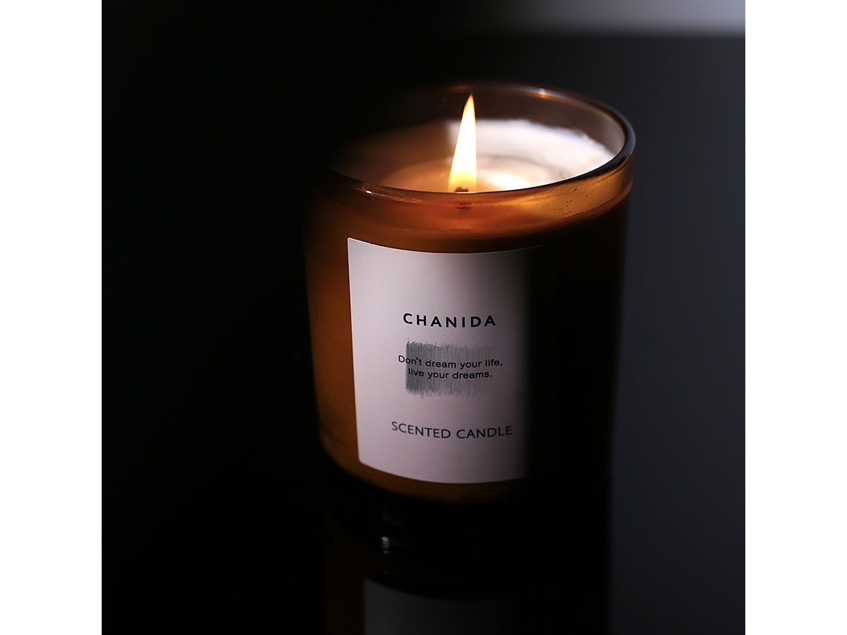 CHANIDA SCENTED CANDLE / チャニダ センティッドキャンドル 150g（ヒノキ・ローズ） （雑貨・その他インテリア家具 > ディフューザー・キャンドル） 15