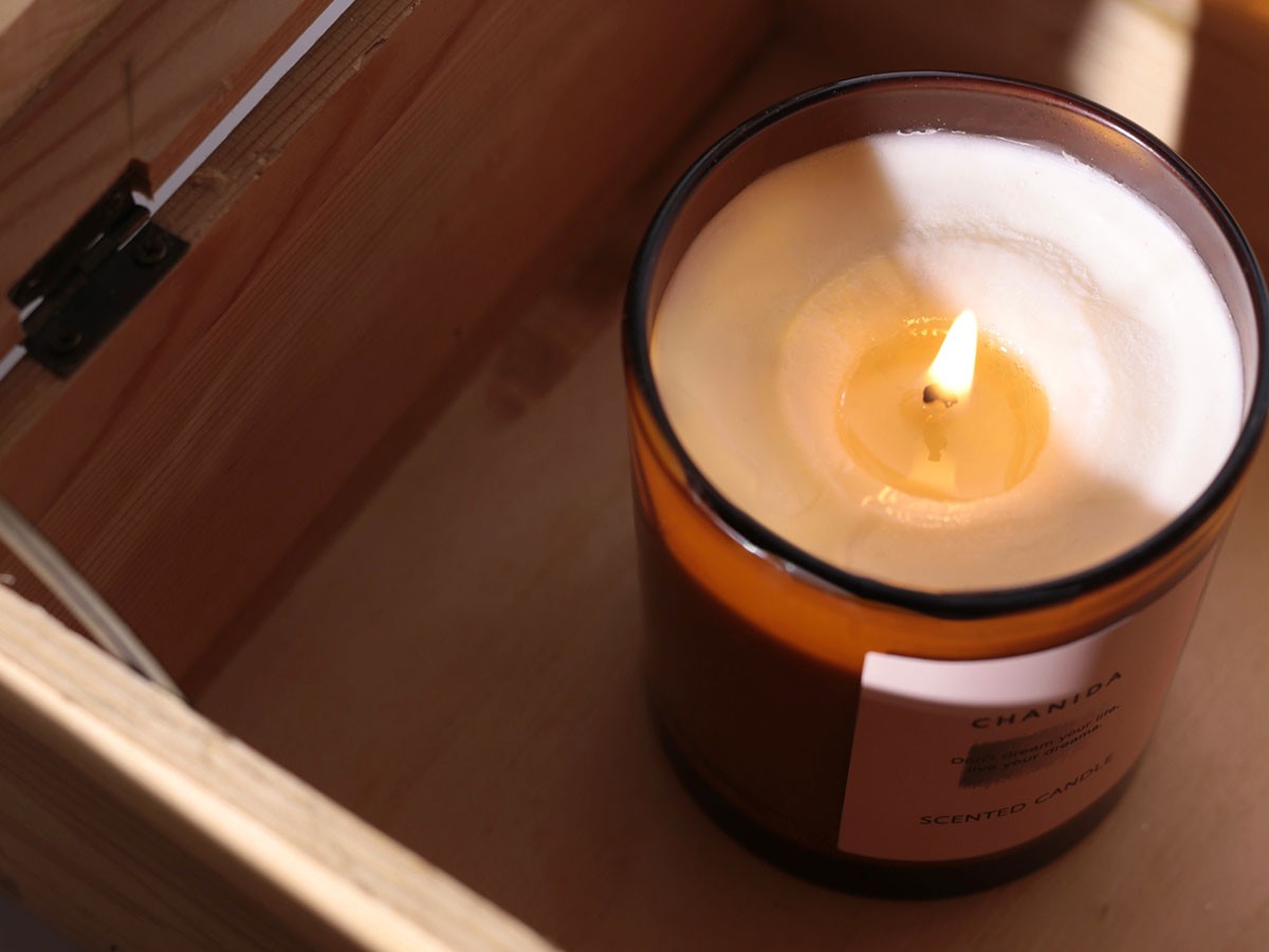 CHANIDA SCENTED CANDLE / チャニダ センティッドキャンドル 150g（ヘーゼルナッツ・アールグレイ） （雑貨・その他インテリア家具 > ディフューザー・キャンドル） 9