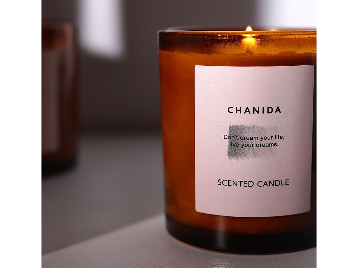 CHANIDA SCENTED CANDLE / チャニダ センティッドキャンドル 150g（ヘーゼルナッツ・アールグレイ） （雑貨・その他インテリア家具 > ディフューザー・キャンドル） 7