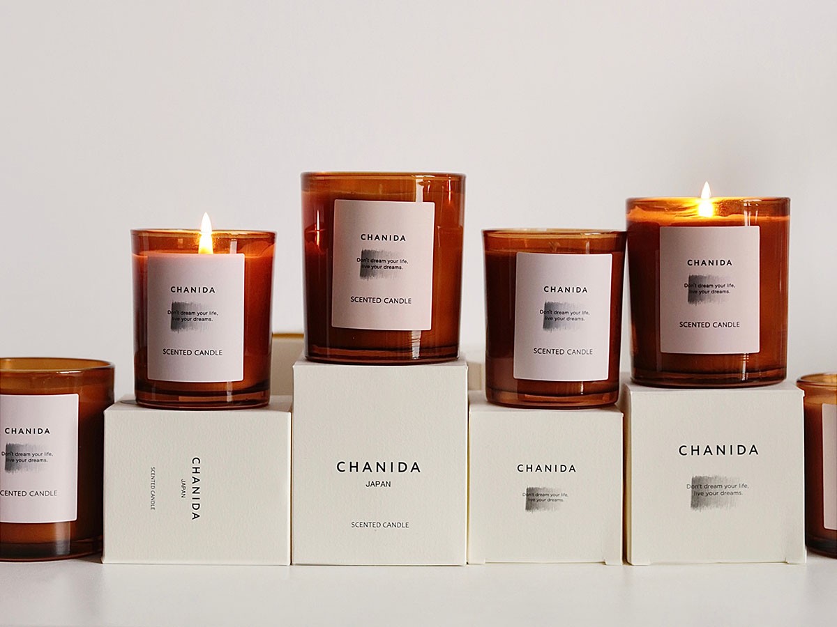 CHANIDA SCENTED CANDLE / チャニダ センティッドキャンドル 150g（ホワイト ザボン・ネロリ） （雑貨・その他インテリア家具 > ディフューザー・キャンドル） 10