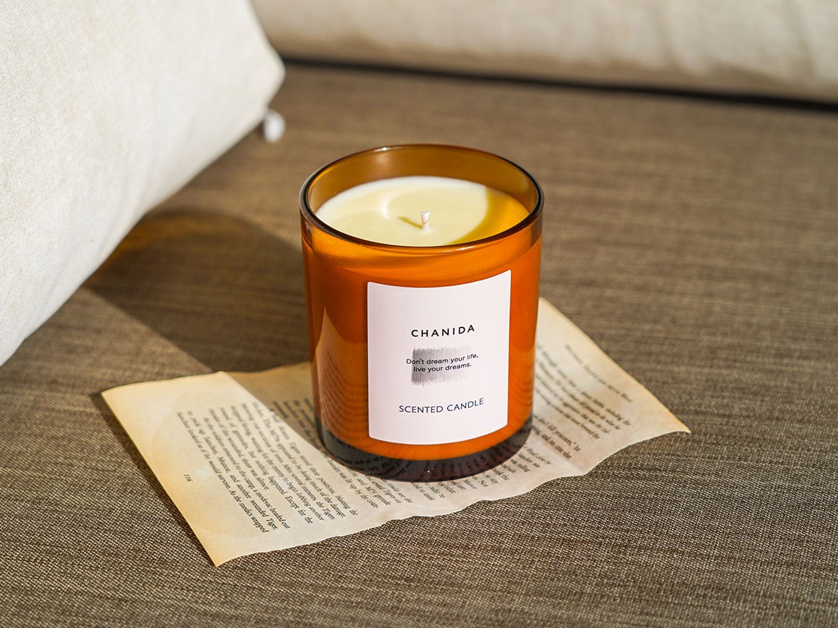 CHANIDA SCENTED CANDLE / チャニダ センティッドキャンドル 150g（ヘーゼルナッツ・アールグレイ） （雑貨・その他インテリア家具 > ディフューザー・キャンドル） 1