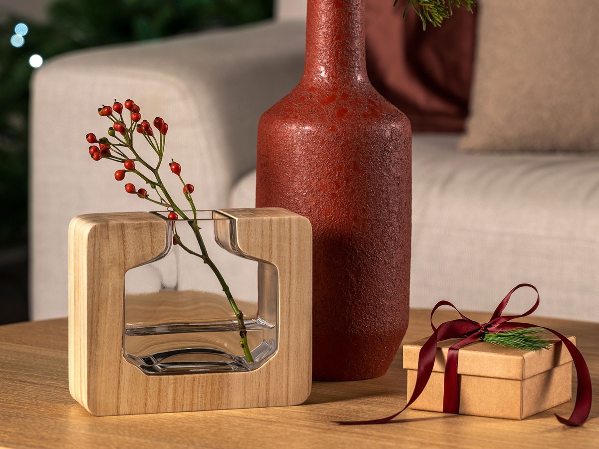LEONARDO AUTENTICO Vase / レオナルド アウテンティコ ベース 高さ18cm （花器・プランター・グリーン > 花瓶・フラワーベース） 3