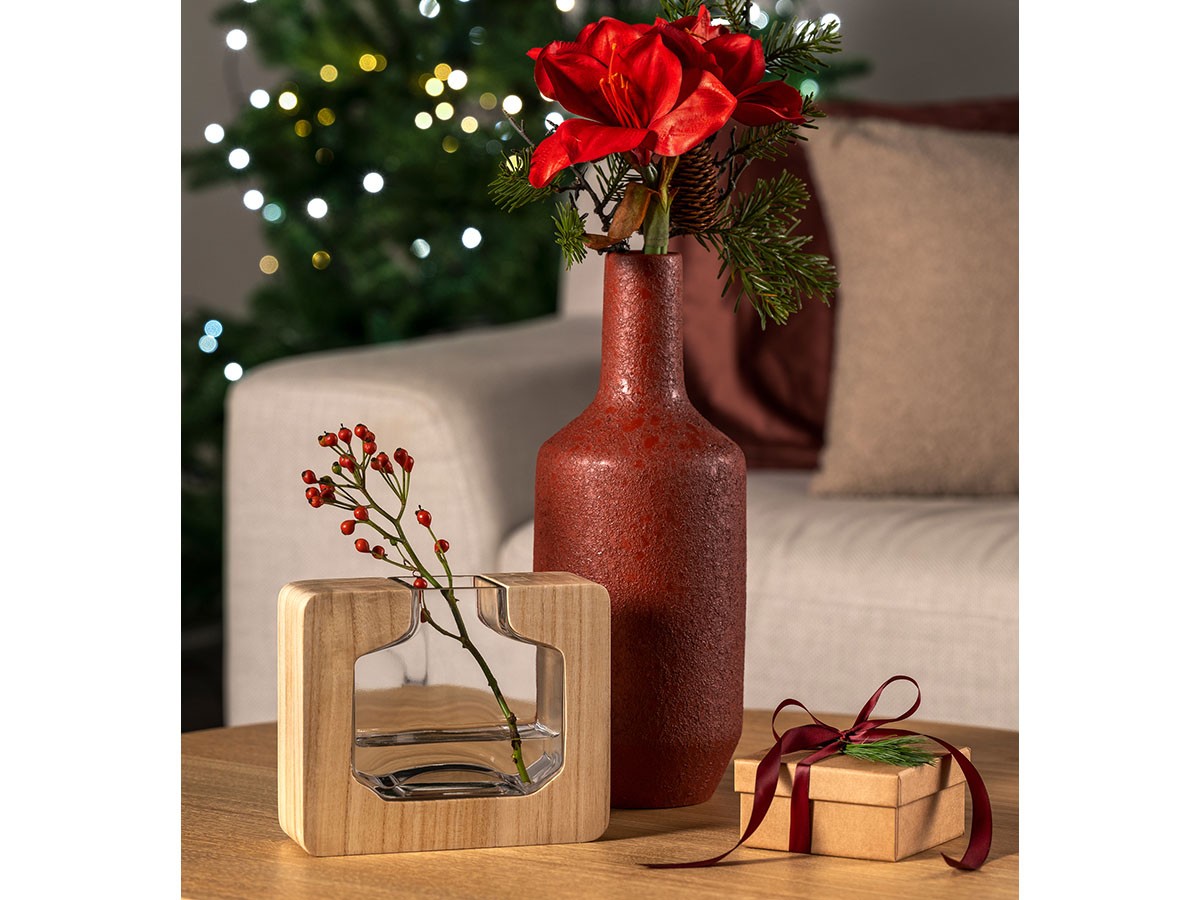 LEONARDO AUTENTICO Vase / レオナルド アウテンティコ ベース 高さ18cm （花器・プランター・グリーン > 花瓶・フラワーベース） 2
