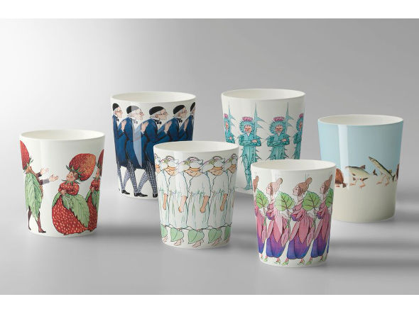 Elsa Beskow Collection
Mug Aunts Green,Brown, & Lavender 5
