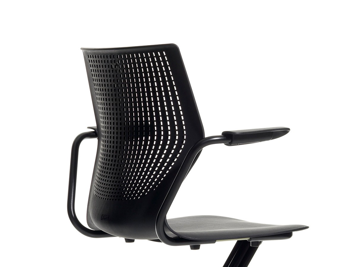 Knoll Office MultiGeneration Chair / ノルオフィス マルチジェネレーション チェア
ハイブリッドベース 固定肘 グライド脚 （チェア・椅子 > オフィスチェア・デスクチェア） 28