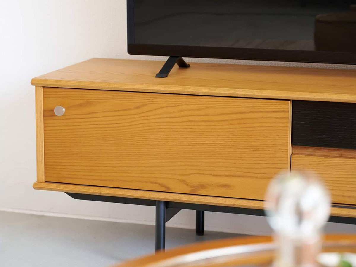 JOURNAL STANDARD FURNITURE HABITAT TV BOARD / ジャーナルスタンダードファニチャー ハビタ テレビボード 幅180cm （テレビボード・テレビ台 > テレビ台・ローボード） 4