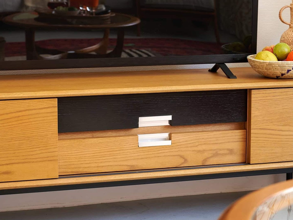 JOURNAL STANDARD FURNITURE HABITAT TV BOARD / ジャーナルスタンダードファニチャー ハビタ テレビボード 幅180cm （テレビボード・テレビ台 > テレビ台・ローボード） 5