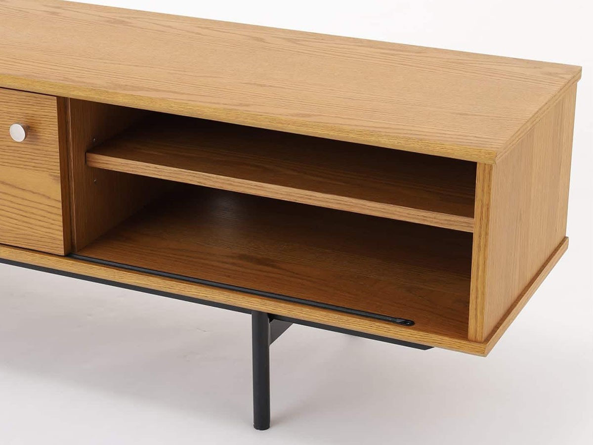 JOURNAL STANDARD FURNITURE HABITAT TV BOARD / ジャーナルスタンダードファニチャー ハビタ テレビボード 幅180cm （テレビボード・テレビ台 > テレビ台・ローボード） 11