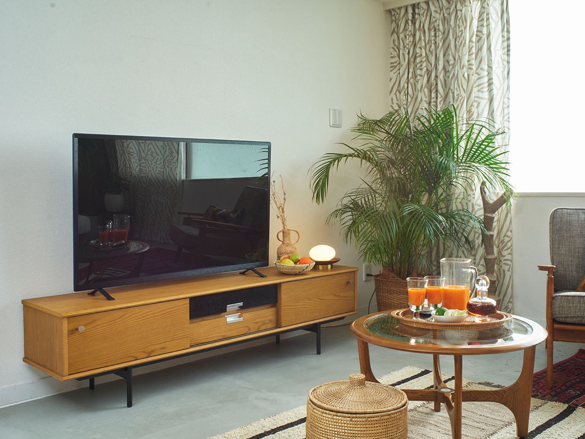 JOURNAL STANDARD FURNITURE HABITAT TV BOARD / ジャーナルスタンダードファニチャー ハビタ テレビボード 幅180cm （テレビボード・テレビ台 > テレビ台・ローボード） 2