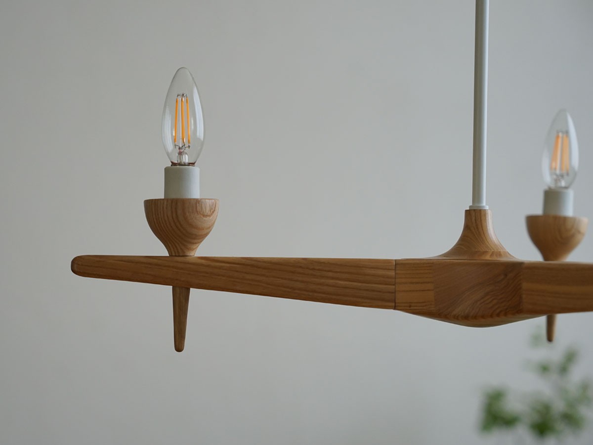 Slojd Wood Chandelier / スロイド ウッドシャンデリア 3灯 （ライト・照明 > シャンデリア） 13