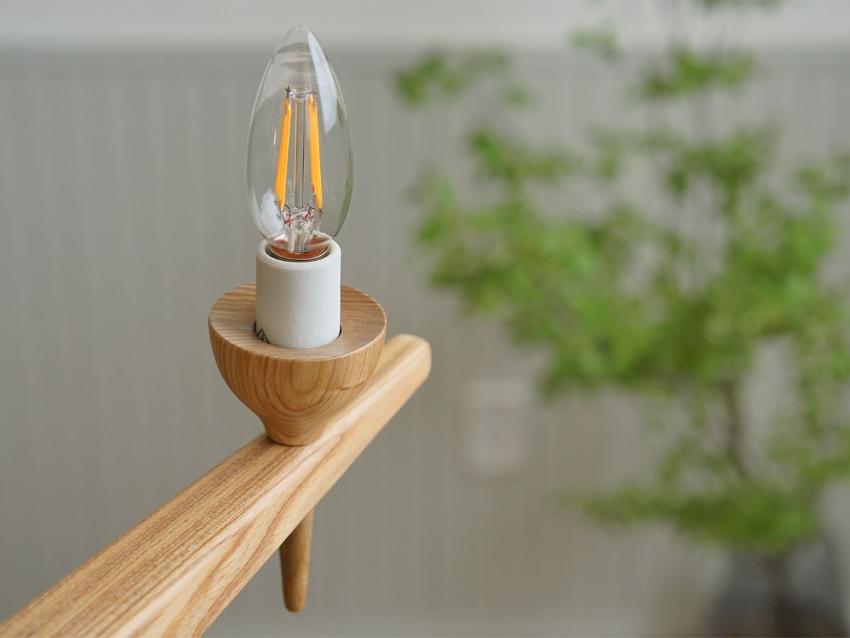 Slojd Wood Chandelier / スロイド ウッドシャンデリア 3灯 （ライト・照明 > シャンデリア） 15