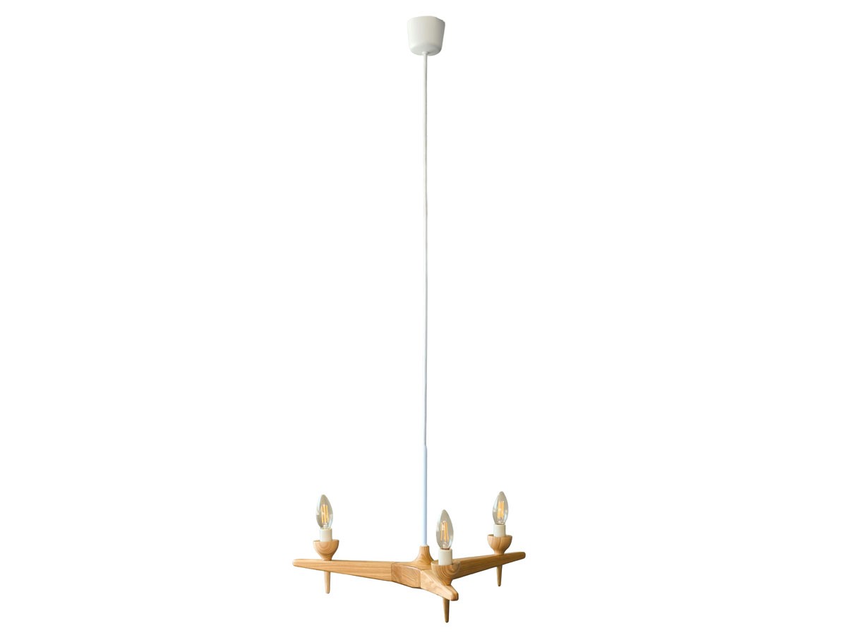 Slojd Wood Chandelier / スロイド ウッドシャンデリア 3灯 （ライト・照明 > シャンデリア） 28