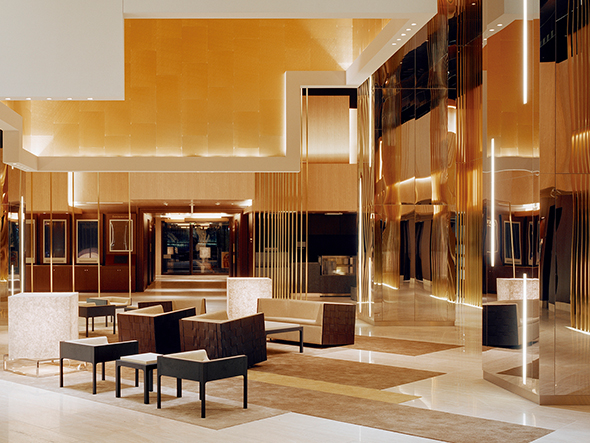 Sofa / 1人掛けソファ 革編みパネル e13057 （ソファ > ロビーソファ） 3