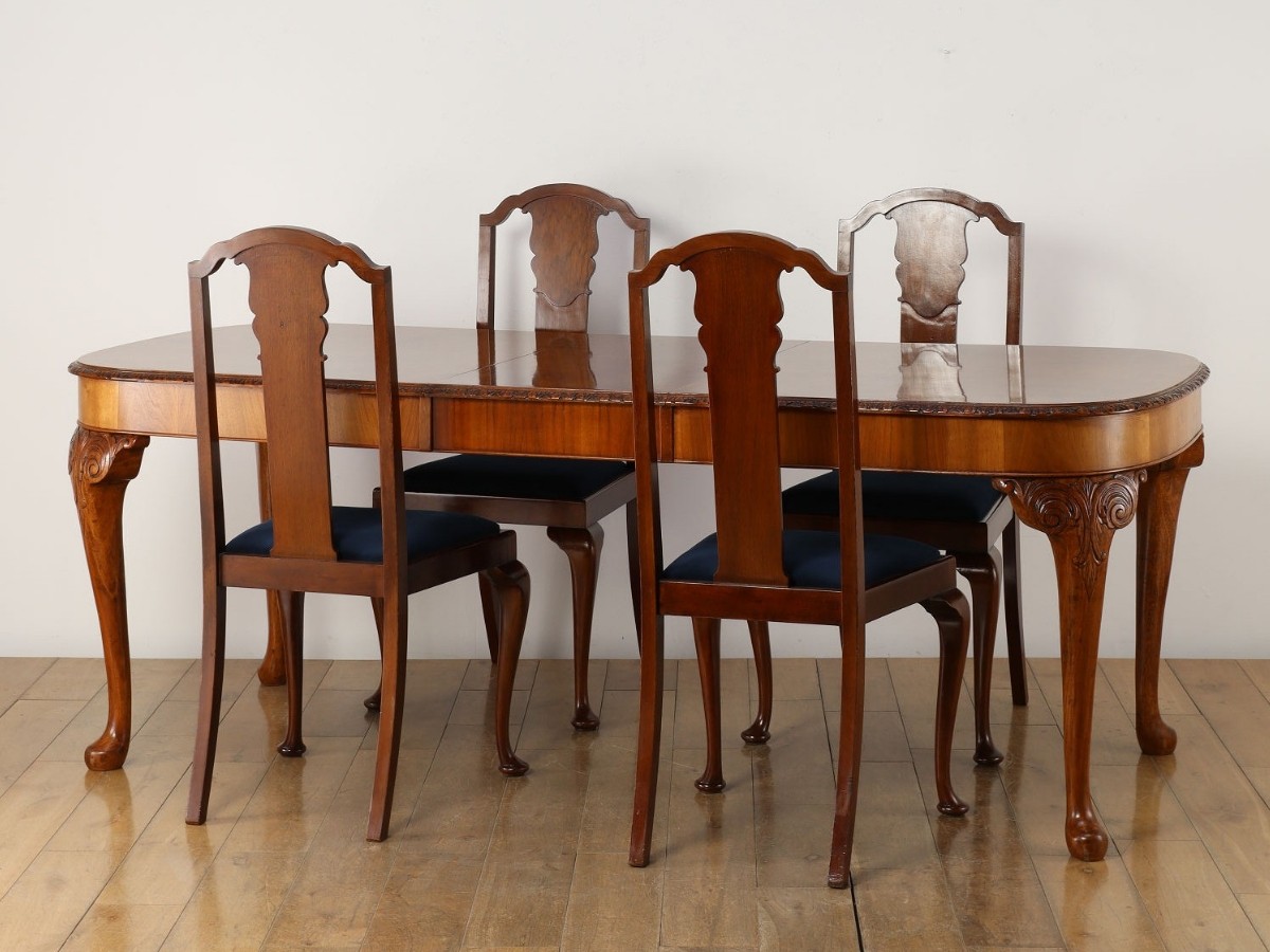 Lloyd's Antiques Real Antique
Q/A Extension Table / ロイズ・アンティークス 英国アンティーク家具
Q/Aエクステンションテーブル （テーブル > ダイニングテーブル） 4