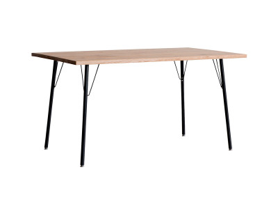 Easy Life MEATH DINING TABLE / イージーライフ ミース ダイニングテーブル スクエア天板 + No.5脚（アイアン脚）  - インテリア・家具通販【FLYMEe】