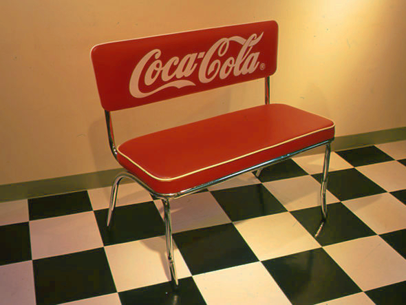 Coca-Cola BRAND Coke Bench Seat / コカ・コーラ ブランド コーク