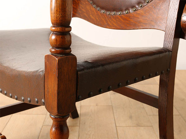 Lloyd's Antiques Real Antique 
Monks Seat / ロイズ・アンティークス イギリスアンティーク家具
モンクスチェア （チェア・椅子 > ラウンジチェア） 10
