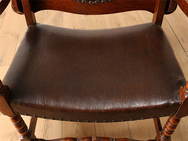 Real Antique 
Monks Seat 11