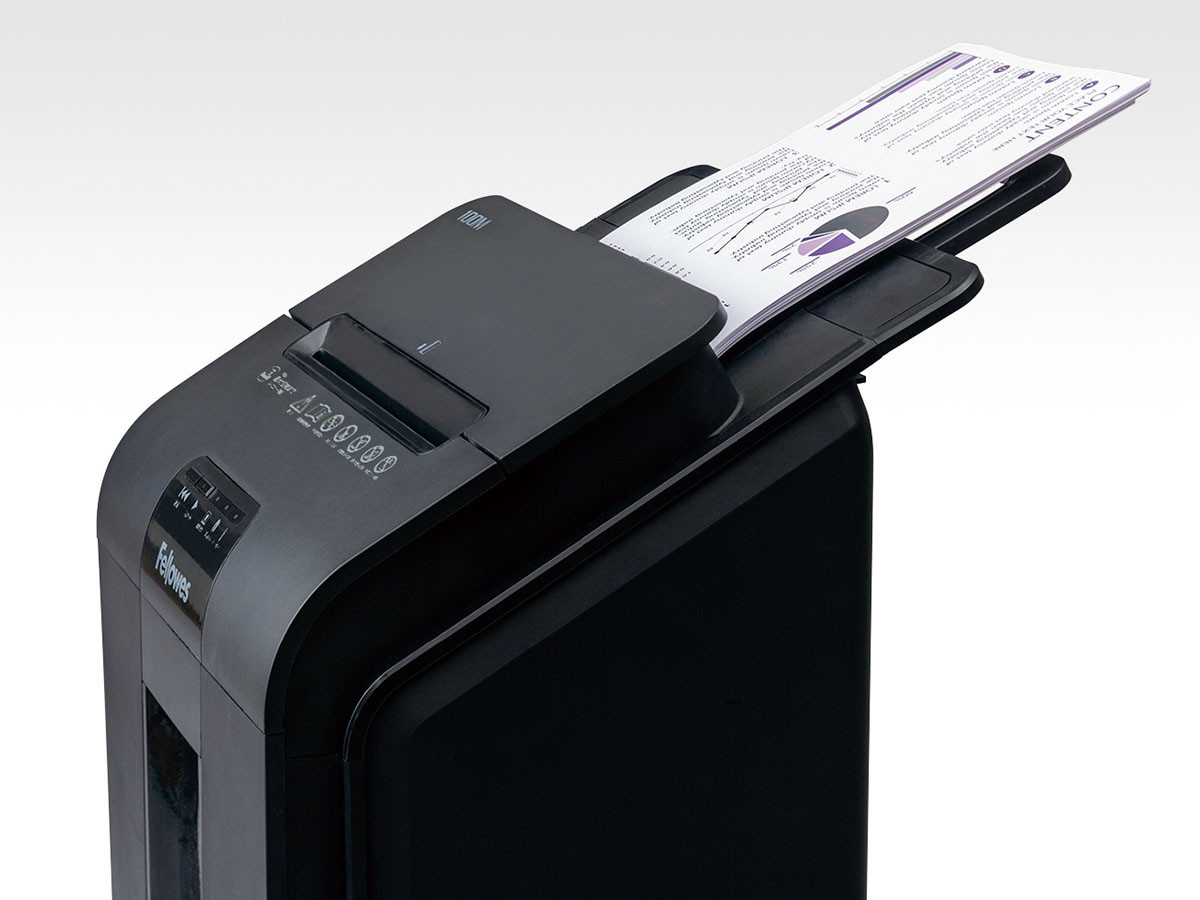 Fellowes 100M Auto Feed Shredder / フェローズ 100M オートフィードシュレッダー （デザイン家電・オーディオ > シュレッダー） 10