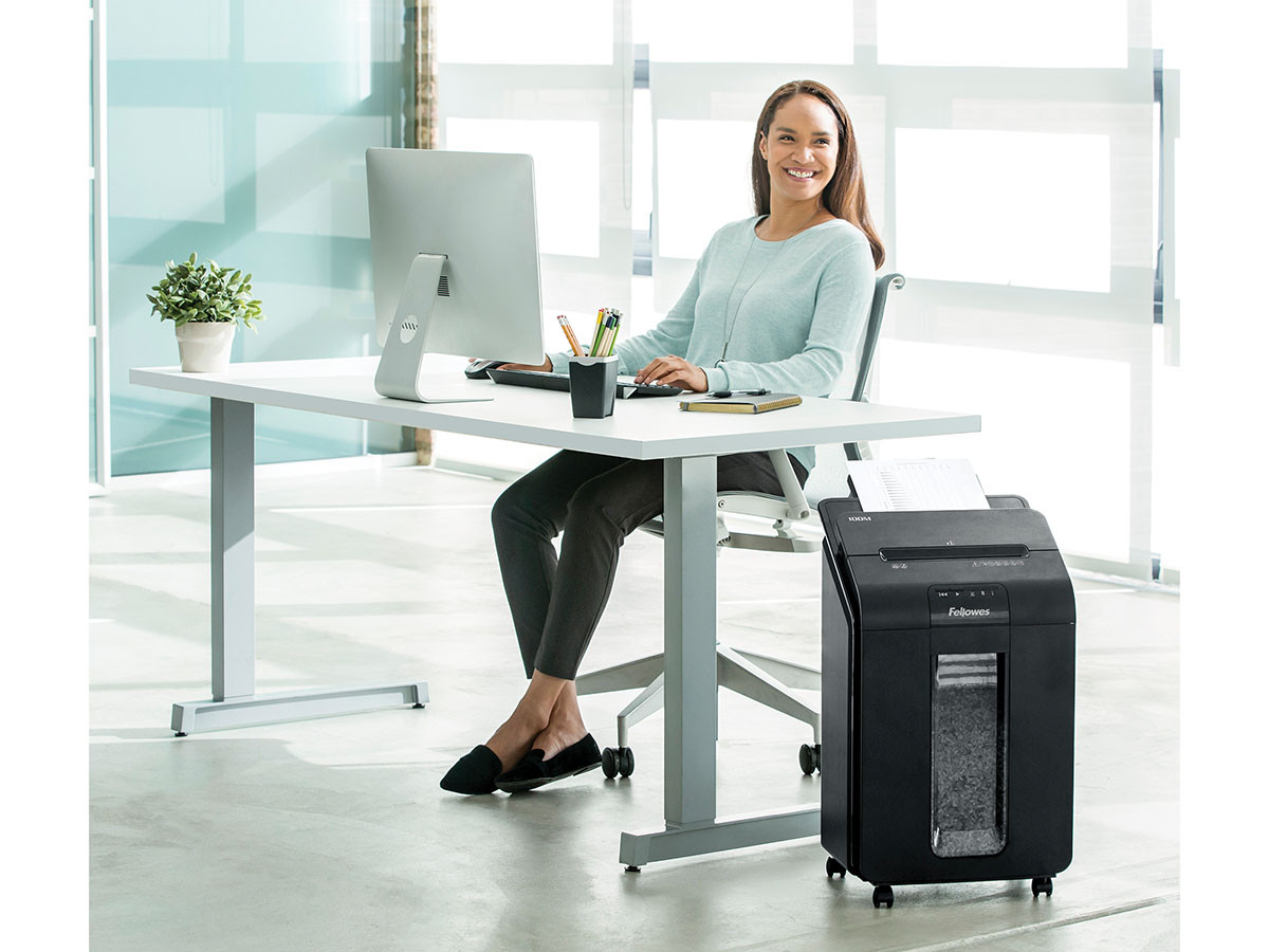 Fellowes 100M Auto Feed Shredder / フェローズ 100M オートフィードシュレッダー （デザイン家電・オーディオ > シュレッダー） 3