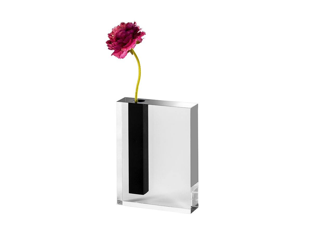 WAAZWIZ BLACK LINE flower vase S / ワーズウィズ ブラックライン フラワーベース スモール （花器・プランター・グリーン > 花瓶・フラワーベース） 1