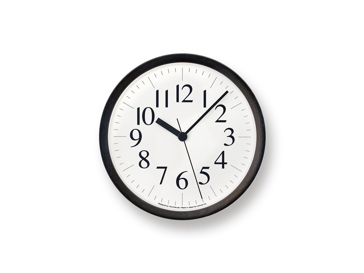 Lemnos Clock B / レムノス クロック ビー 直径22cm （時計 > 壁掛け時計） 1