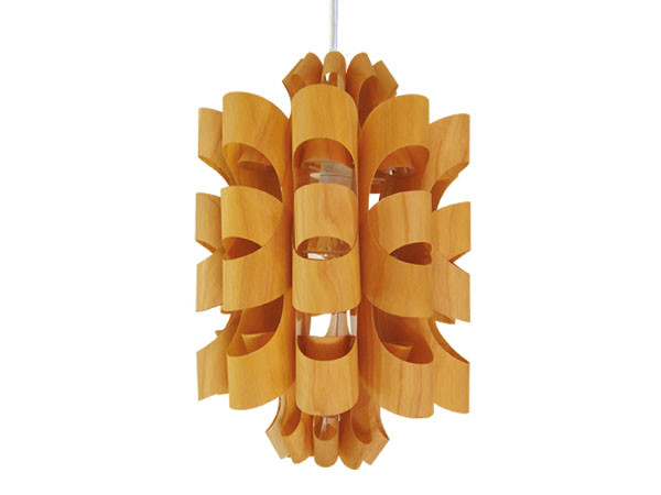 谷俊幸 Matsu-Wood 照明器具 TOSHIYUKI TANI P.P. WOOD LAMP SHADE