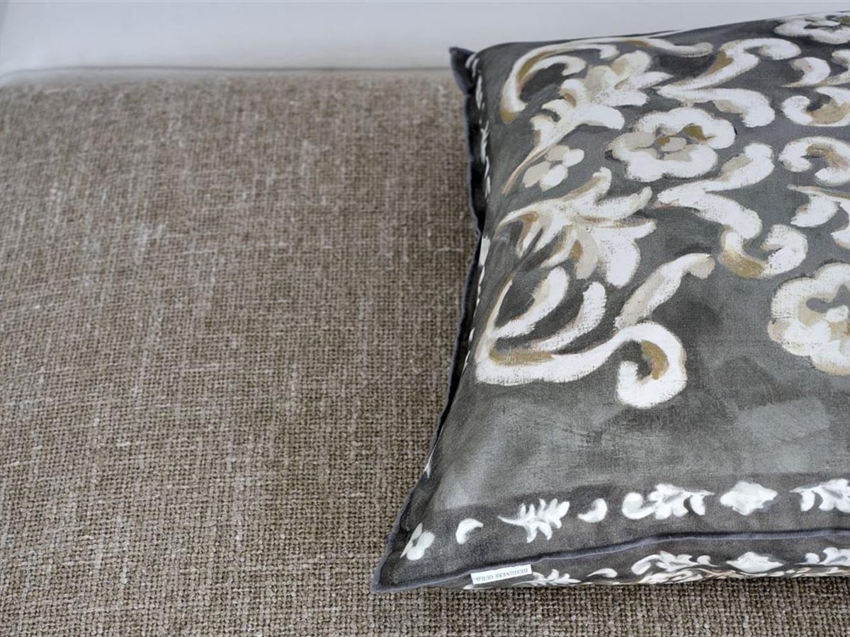 DESIGNERS GUILD Isolotto Cushion / デザイナーズギルド イゾロット クッション 60 × 45cm （クッション > クッション・クッションカバー） 5