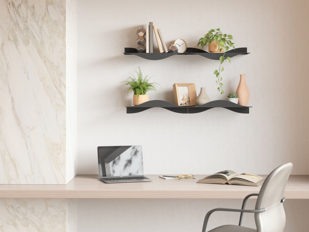 Umbra Surf Shelf / アンブラ サーフ シェルフ 2点セット - インテリア